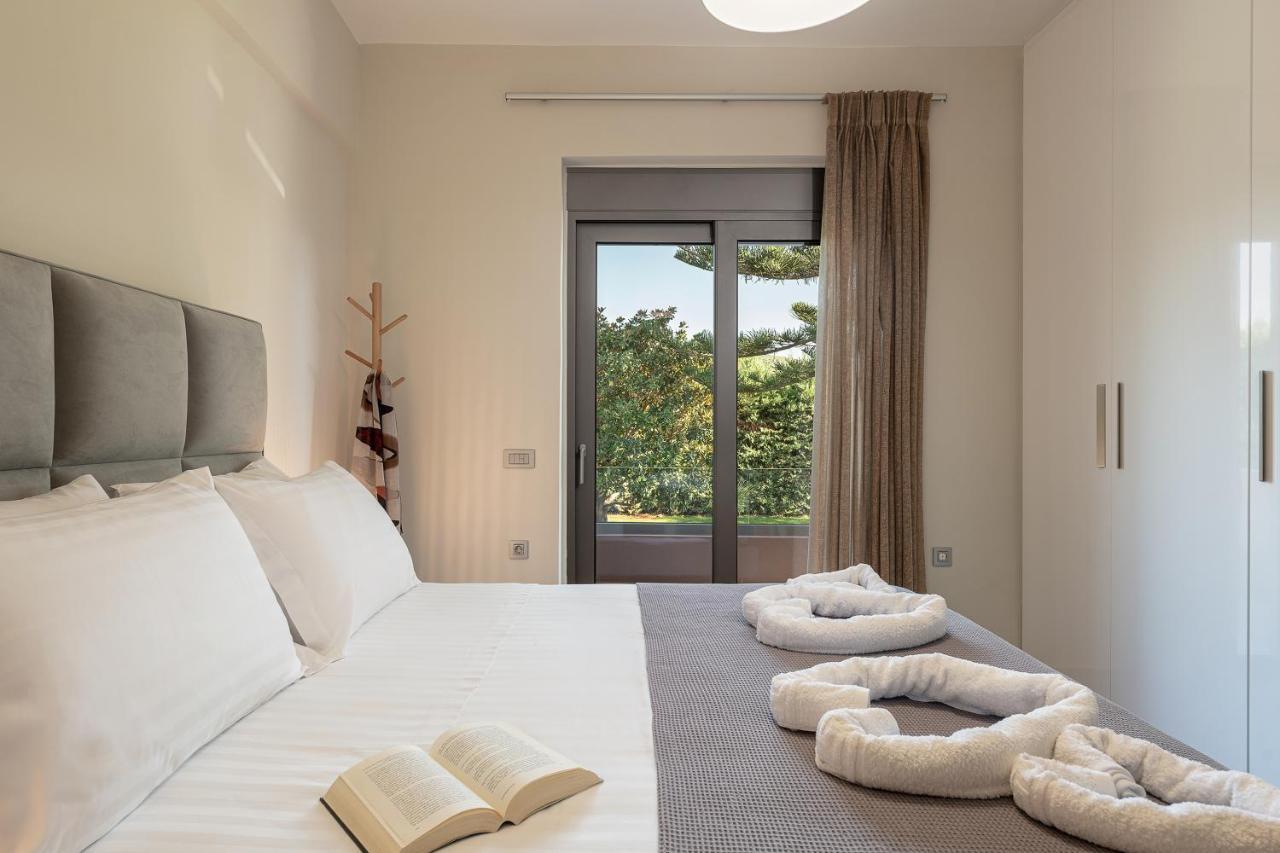 Villa Enny, 3 Bd With Private Heated Pool Agia  エクステリア 写真